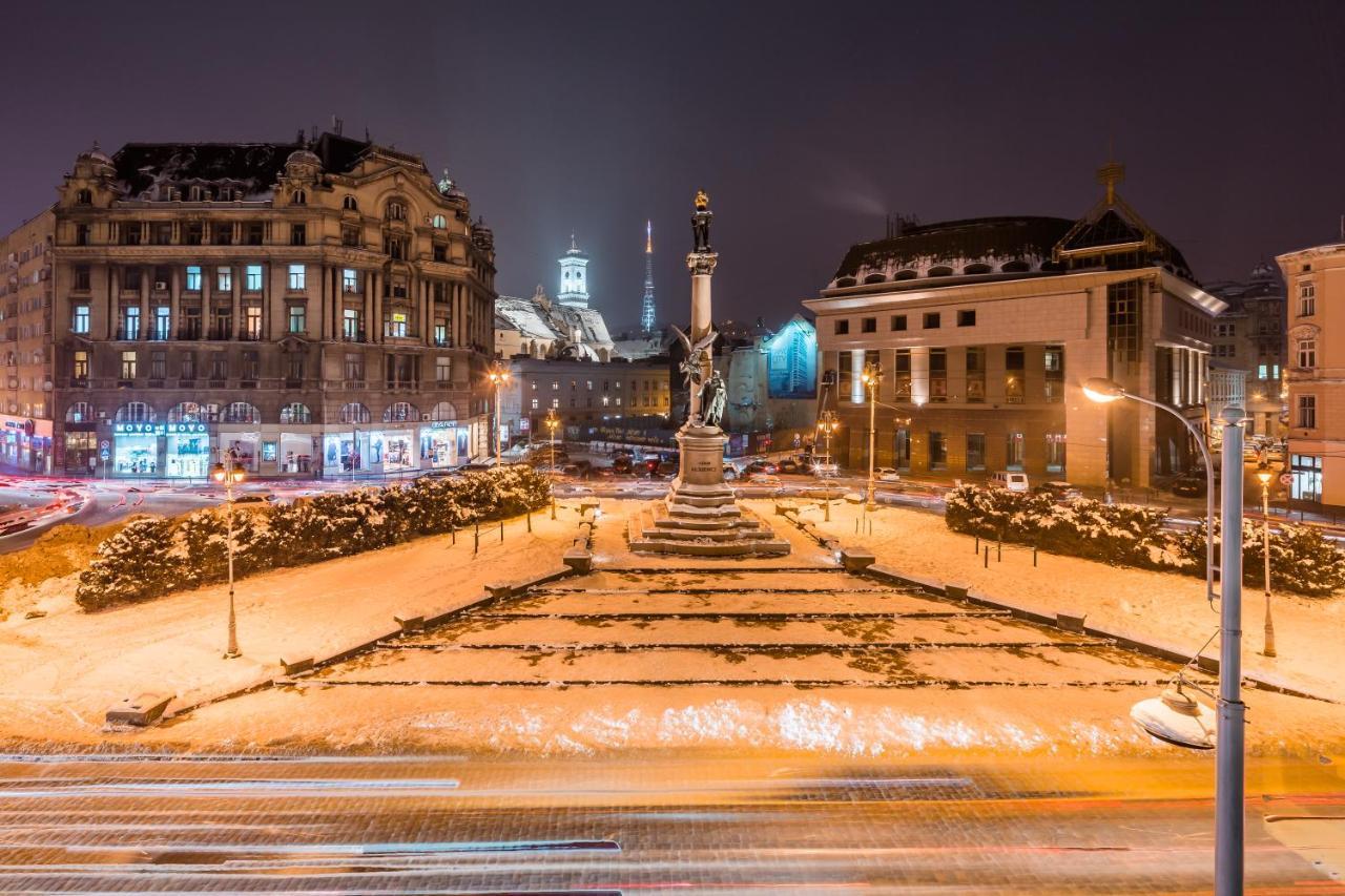 Romari Площа Міцкевича Lviv Dış mekan fotoğraf